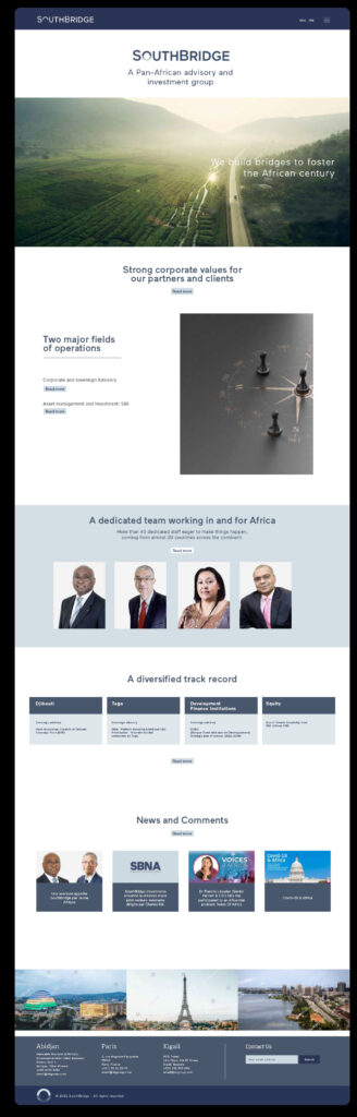 southbridge group website main page