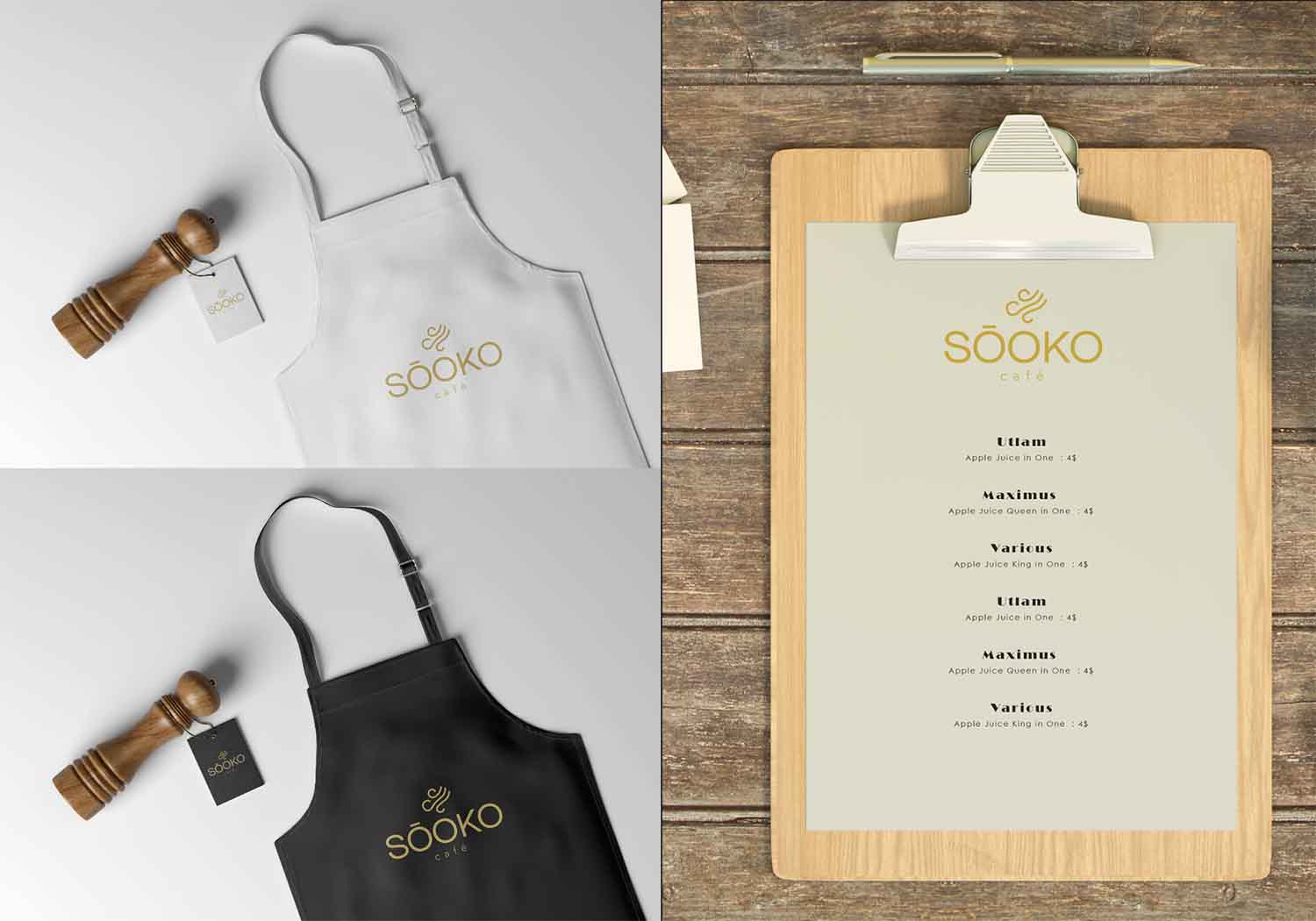 sooko cafe items